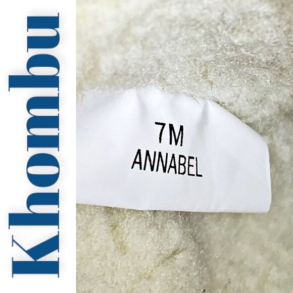 NWT KHOMBU ANNABEL Gray Thermolite Insulated Quilted Mid-Calf Snow Boots, Size 7 - Picture 9 of 10